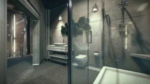 Bathroom Design Should Win An Award Its Rare To See V0 6zom6o71yvnc1